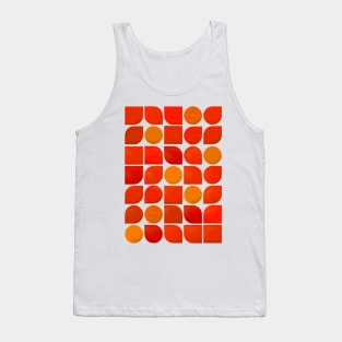 Fun Geometry - Mid-century abstract Tank Top